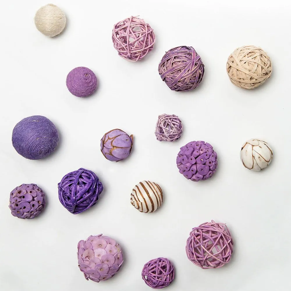 20 White Foam Craft Balls for Art and Decoration Purposes