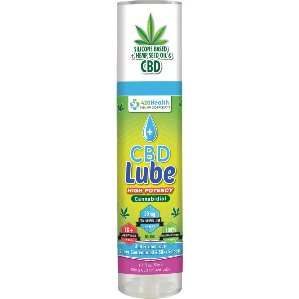 420 Health Cbd Lube 1.7 Oz Bottle