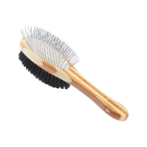 A-22 Double Sided Boar Bristle / Wire Pin Brush