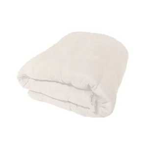 Bhumi Impex 1 Piece Weighted Blanket Only 100% Soft Breathable Microfiber with Premium Glass Bead Heavy Blankets for Adults | 48x78 Inch | 20 lbs | Ivory Color