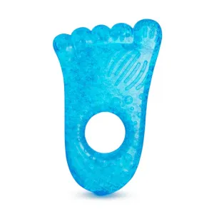 Blue & Green Foot Shape Fun Ice Chewy Teether