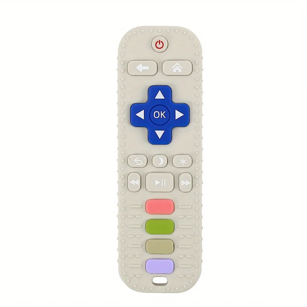 BPAFree Silicone Teether Toy Cute Remote Control Shape 612 Months