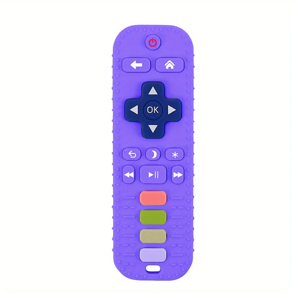 BPAFree Silicone Teether Toy Cute Remote Control Shape 612 Months