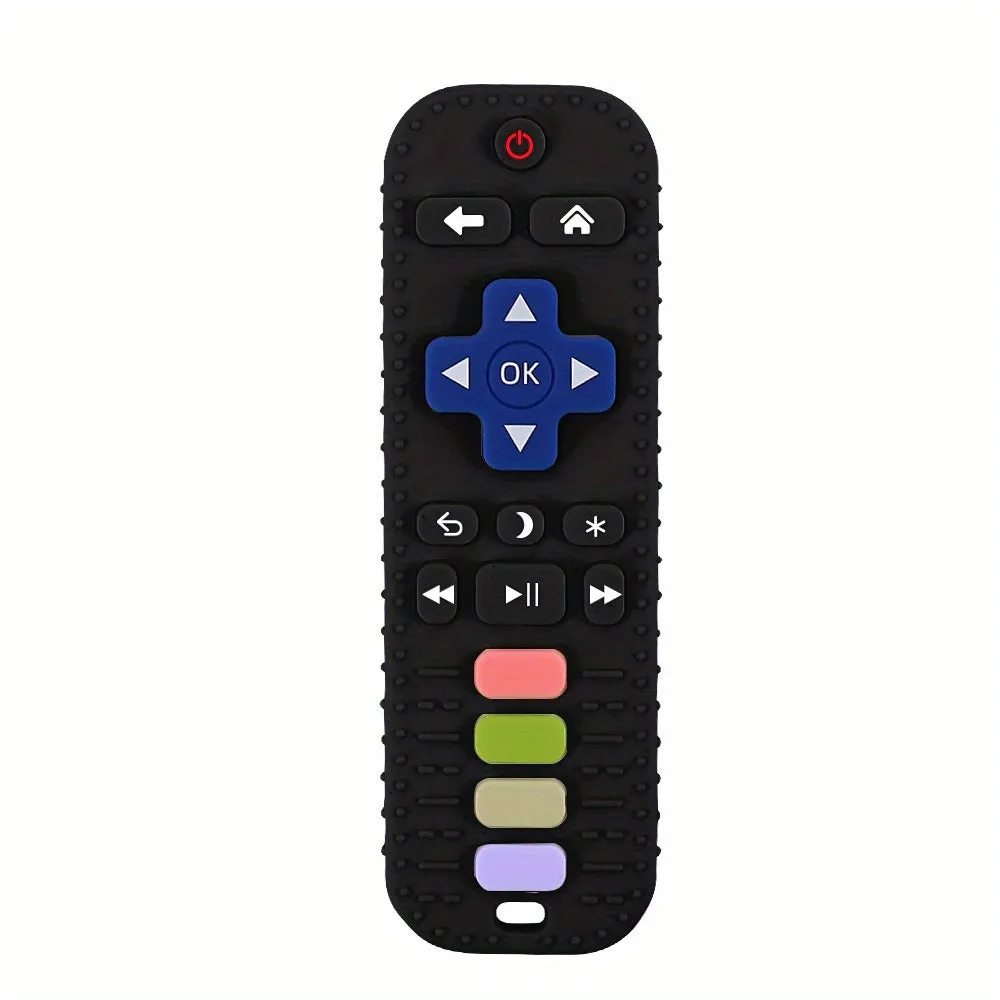 BPAFree Silicone Teether Toy Cute Remote Control Shape 612 Months