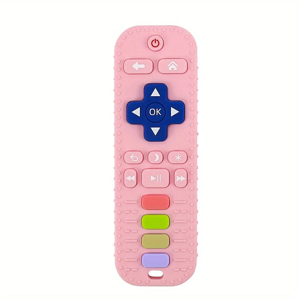 BPAFree Silicone Teether Toy Cute Remote Control Shape 612 Months
