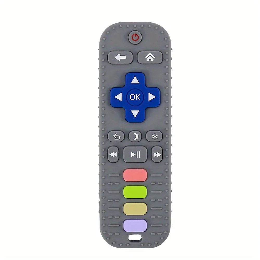 BPAFree Silicone Teether Toy Cute Remote Control Shape 612 Months