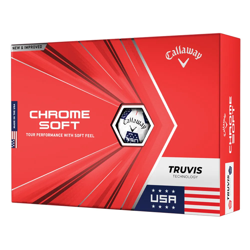 Callaway Chrome Soft Truvis Golf Balls 2020