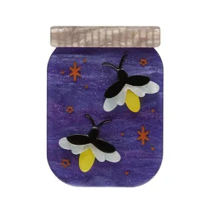 Chasing Fireflies Brooch