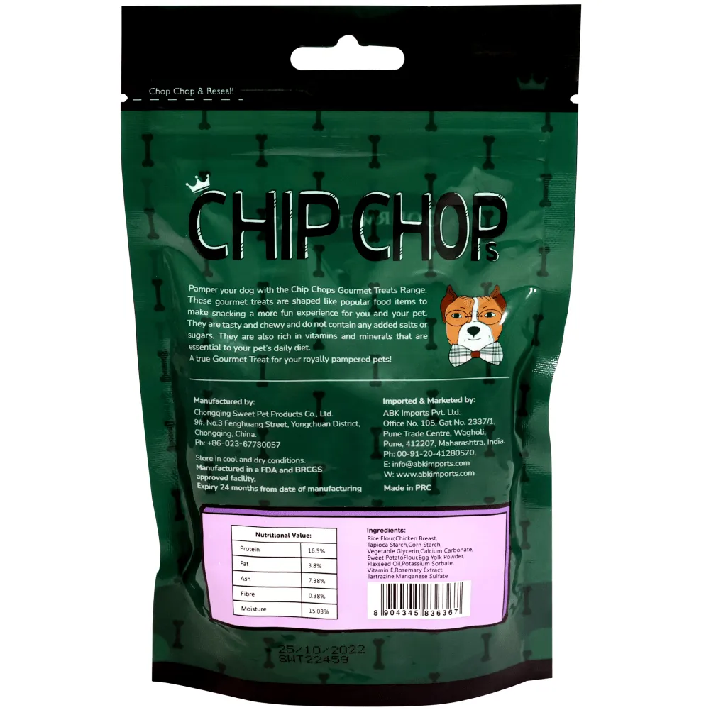 Chip Chops Chicken Nuggets Gourmet Dog Treats (Limited Shelf Life)