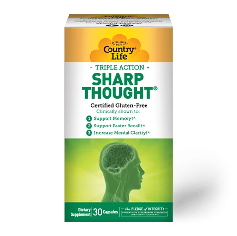 Country Life Sharp Thought 30 Capsules