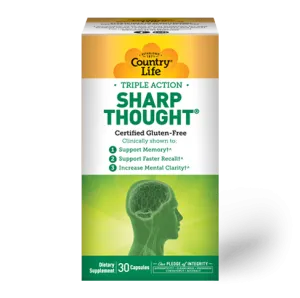 Country Life Sharp Thought 30 Capsules
