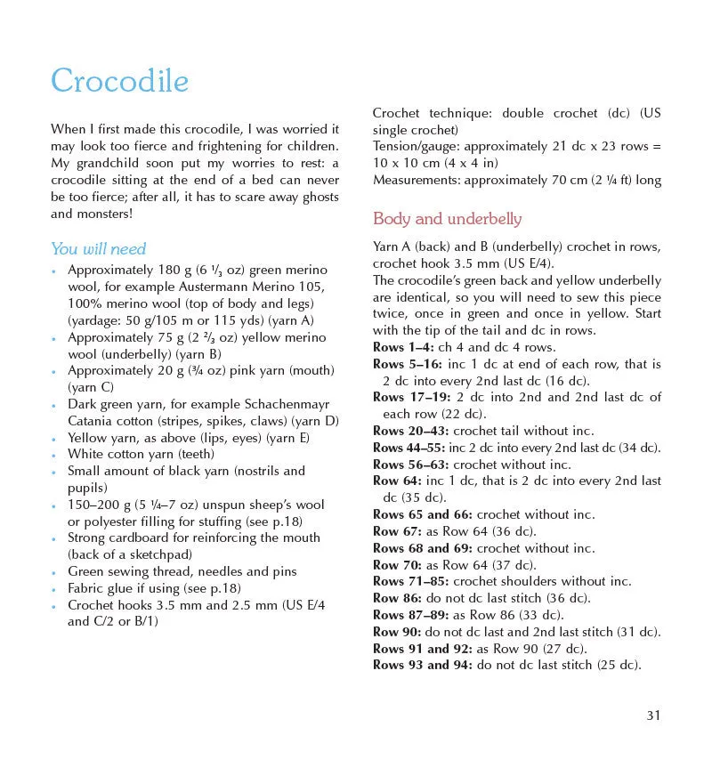 Crocheting Soft Toys