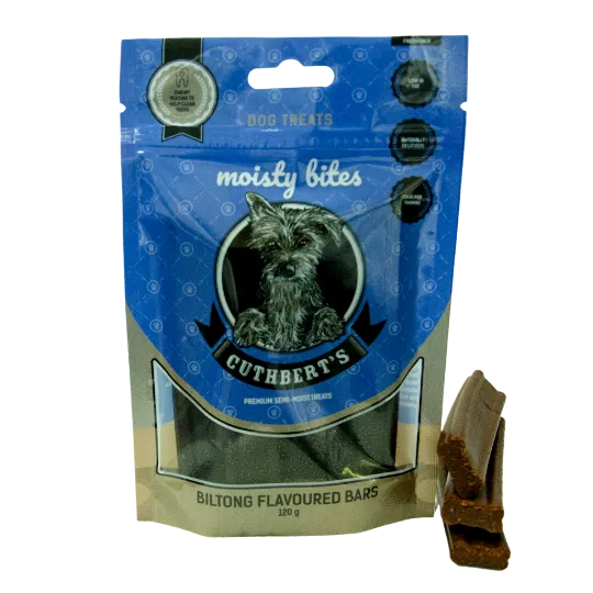 Cuthbert's - Semi Moist Biltong Bars 120g Pouch