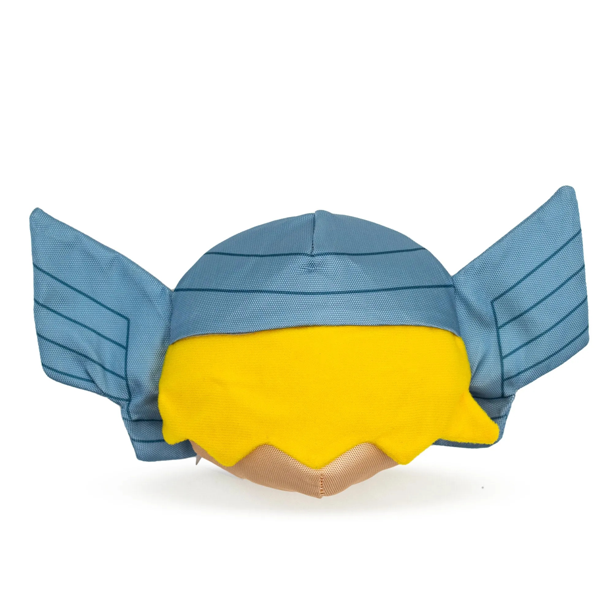 Dog Toy Squeaker Plush - Thor Smiling Face Round by Buckle-Down