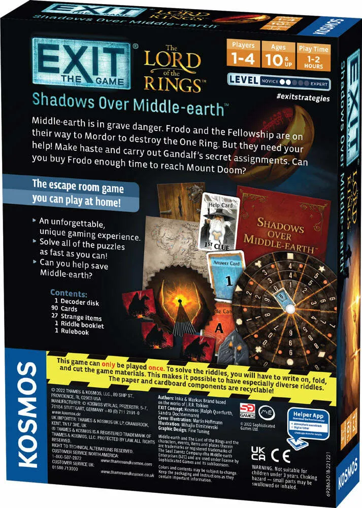 EXIT: The Lord of the Rings - Shadows Over Middle
