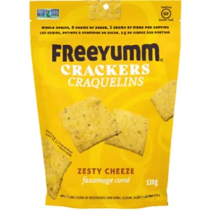 FreeYumm Zesty  Cheeze Crackers (120g)