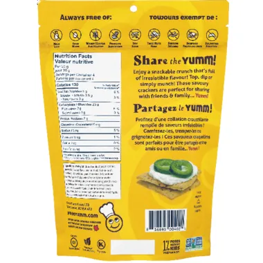 FreeYumm Zesty  Cheeze Crackers (120g)