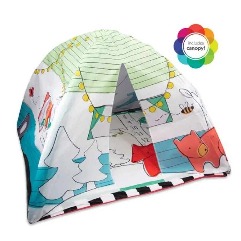 Gone Campin' Woodland Sensory Activity Playmat