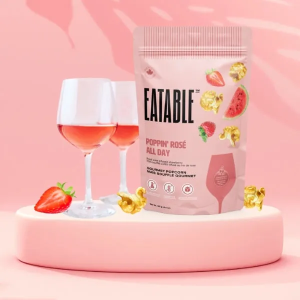 Gourmet Popcorn - Poppin' Rose All Day