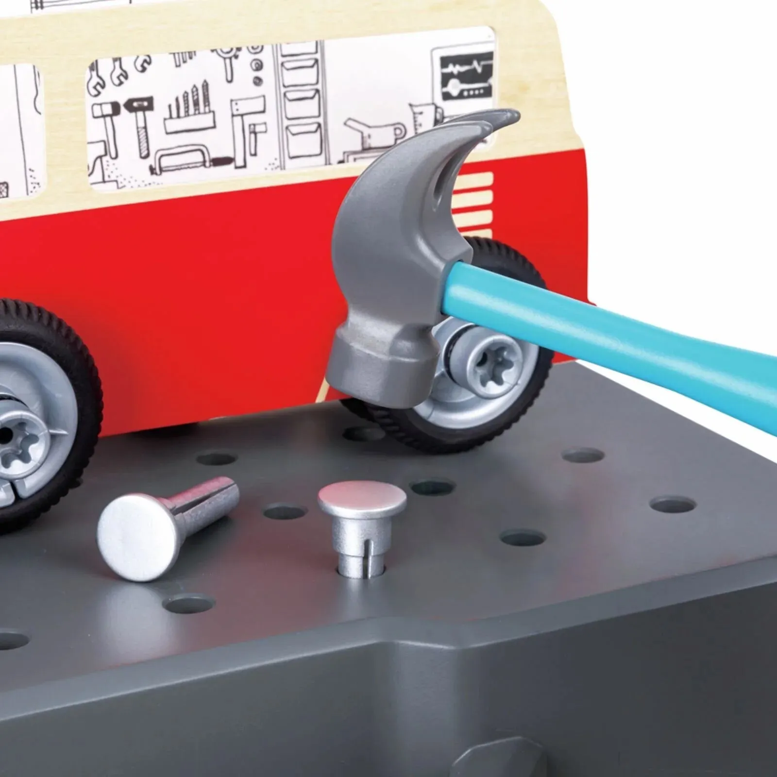 Hape Vehicle Service & Repair Workbench