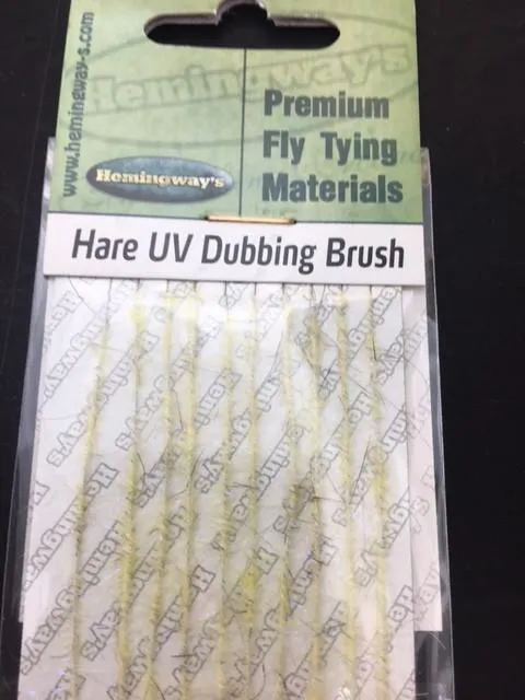 Hemingway Hare UV Dubbing Brush
