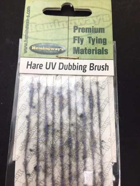 Hemingway Hare UV Dubbing Brush
