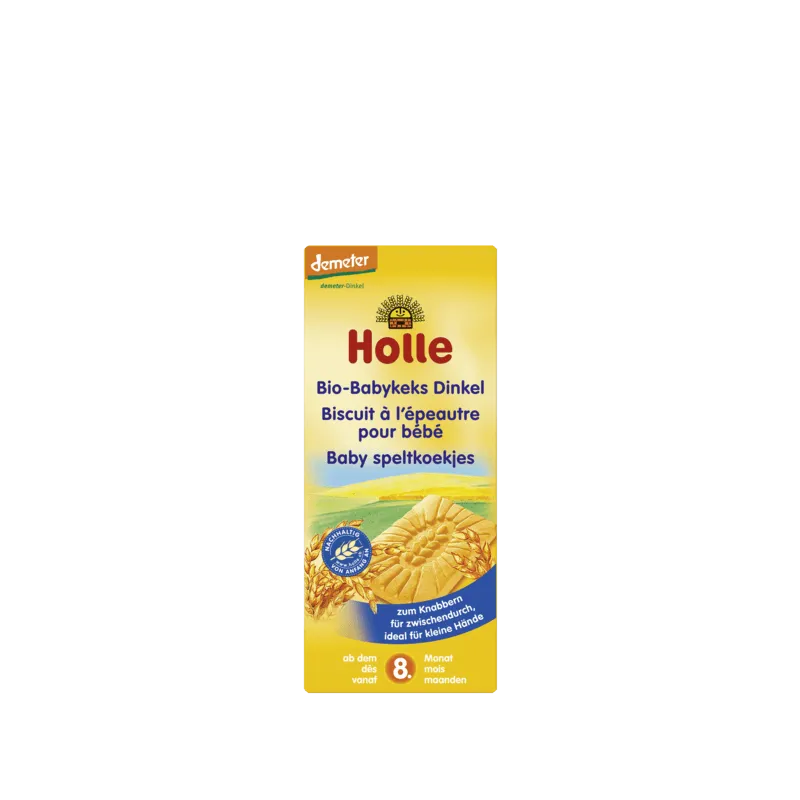 Holle Organic Spelt Wheat Biscuits (8 Months  ) 150g/5.3 Oz