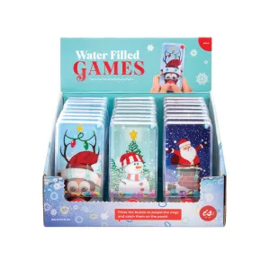 IS Gift Christmas Water Filled Games Assorted (price per item)
