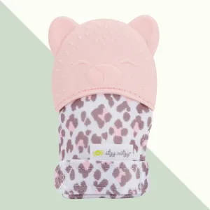 Itzy Mitt™ Silicone Teether Mitt - Leopard
