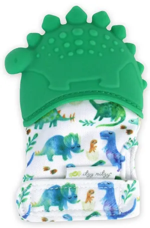 Itzy Ritzy Teething Mitt - Dinosaur