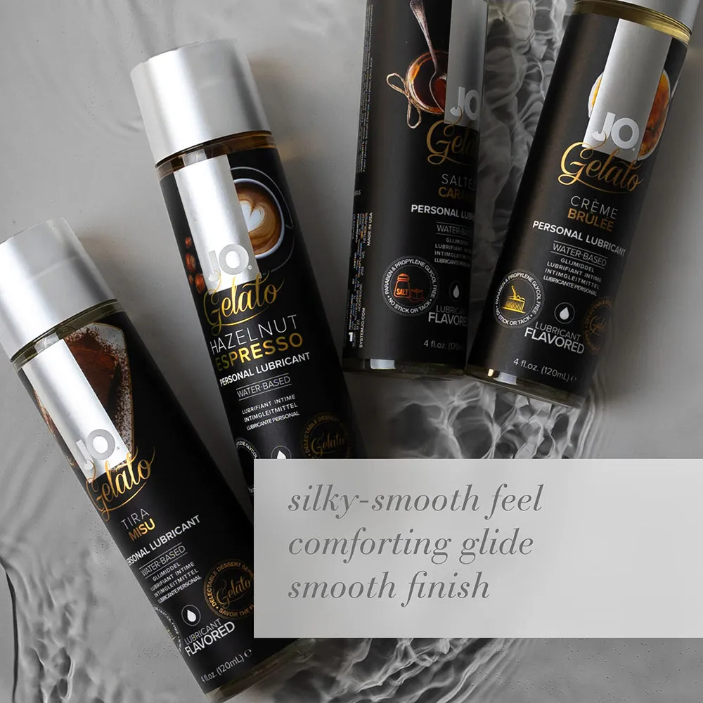 JO Gelato Creme Brulee Flavored Water-Based Lubricant 1 oz.