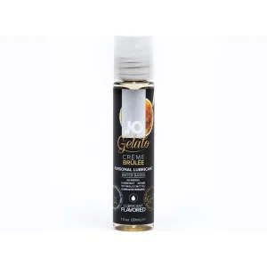 JO Gelato Creme Brulee Flavored Water-Based Lubricant 1 oz.