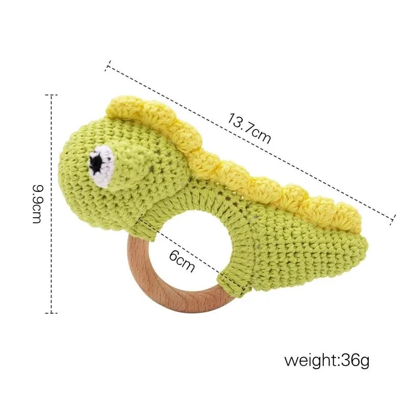 Knitted Rattles & Wooden Teethers