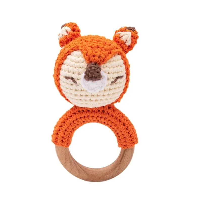 Knitted Rattles & Wooden Teethers