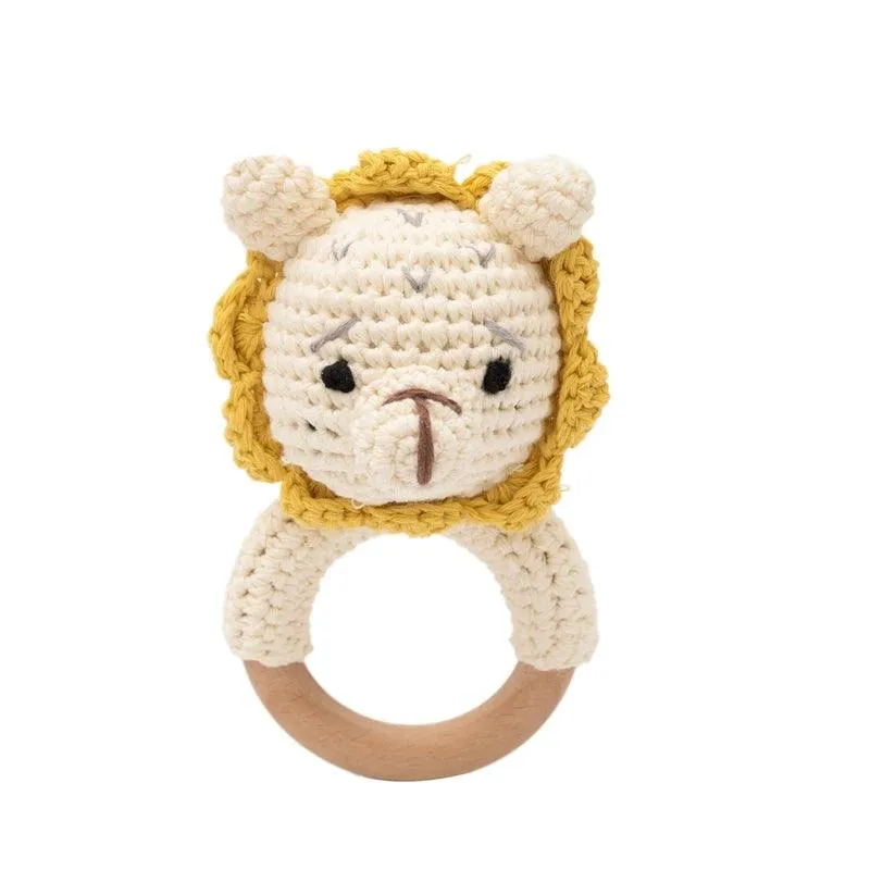 Knitted Rattles & Wooden Teethers