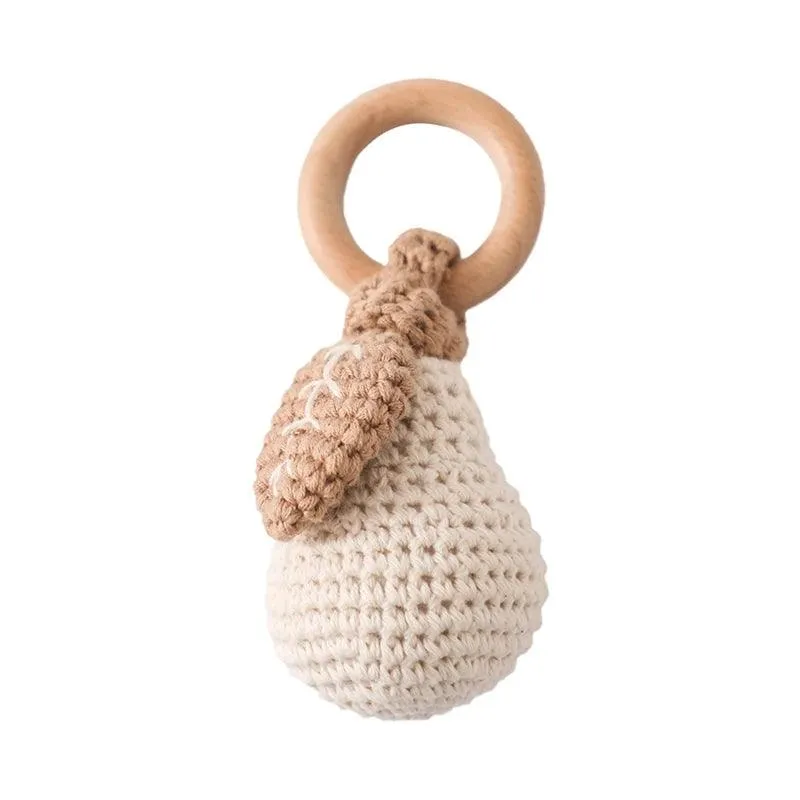 Knitted Rattles & Wooden Teethers