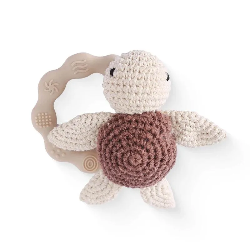 Knitted Rattles & Wooden Teethers