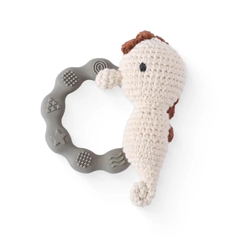 Knitted Rattles & Wooden Teethers