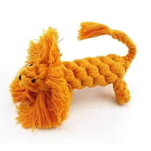 Lion Rope Dog Toy