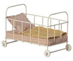 Maileg Micro Cot Bed - Rose