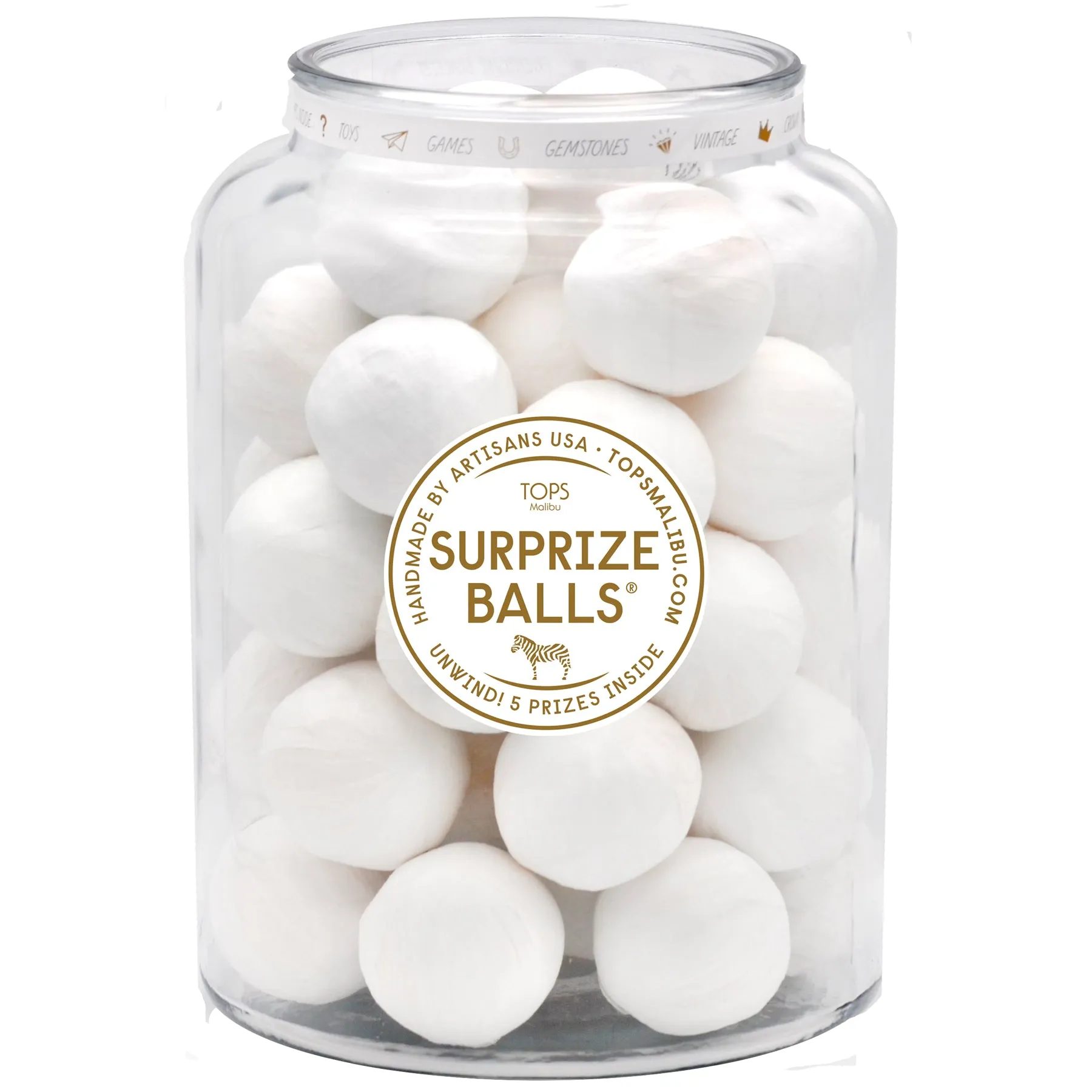 Mini Surprise Ball 4th of July Single