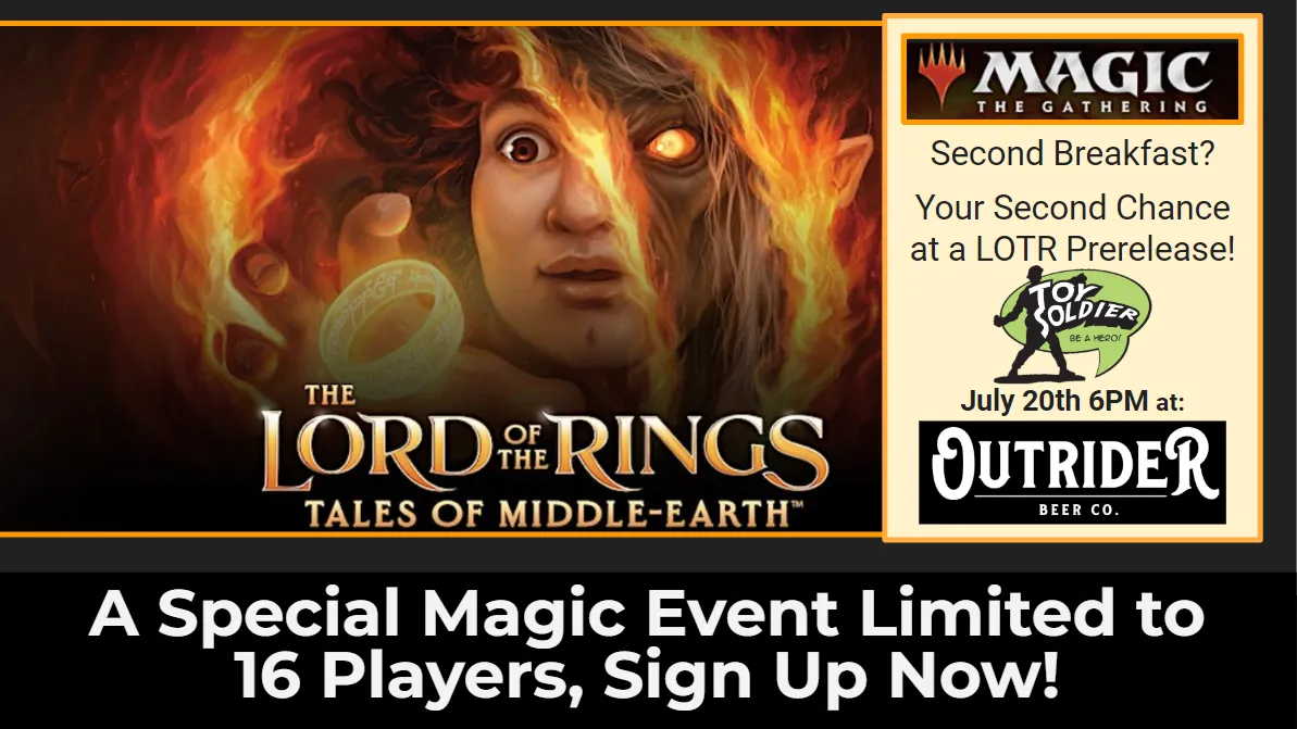 MTG LOTR Second Breakfast Prerelease
