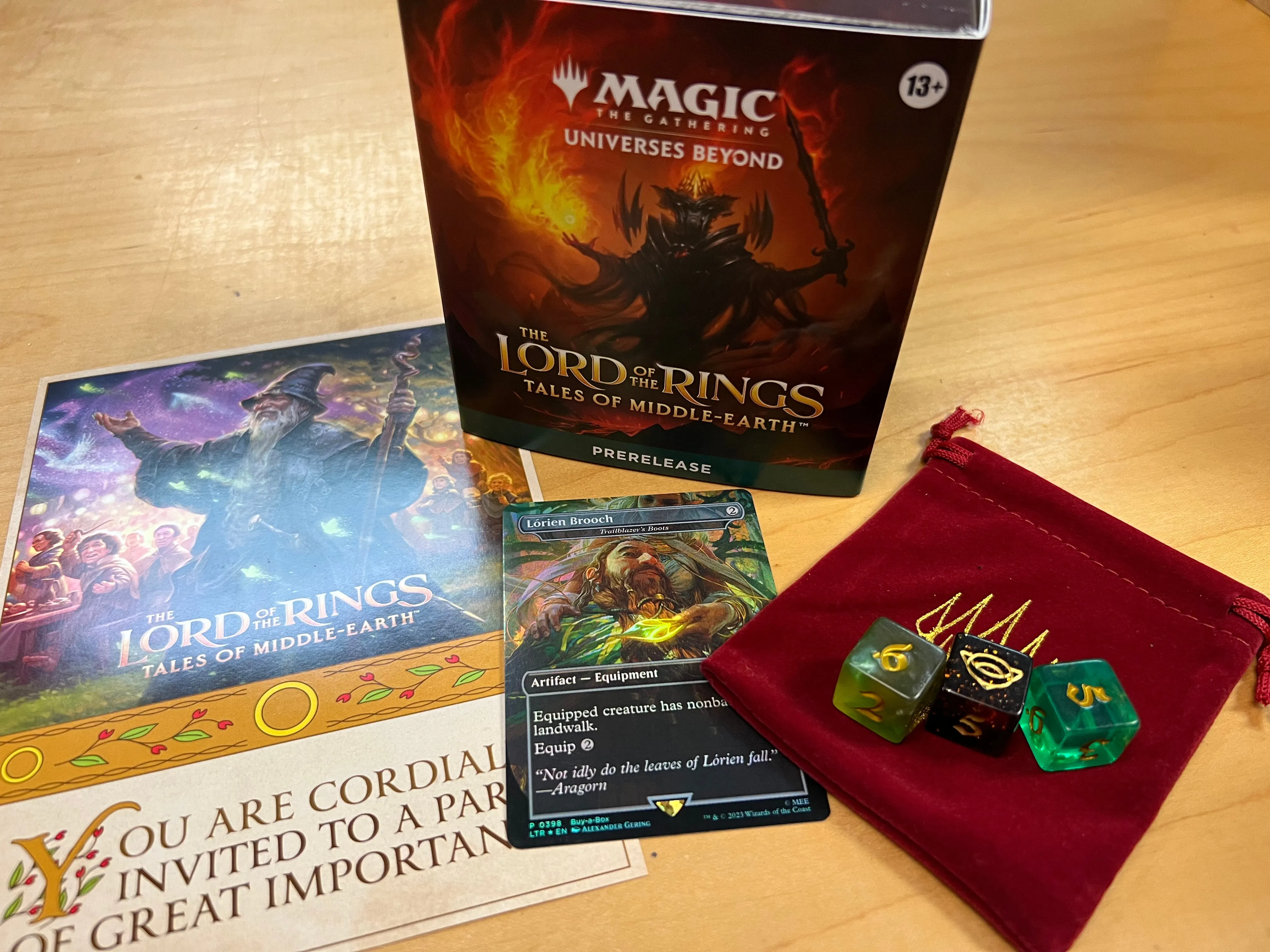 MTG LOTR Second Breakfast Prerelease