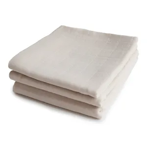 Muslin Cloths 3-Pack (Fog)