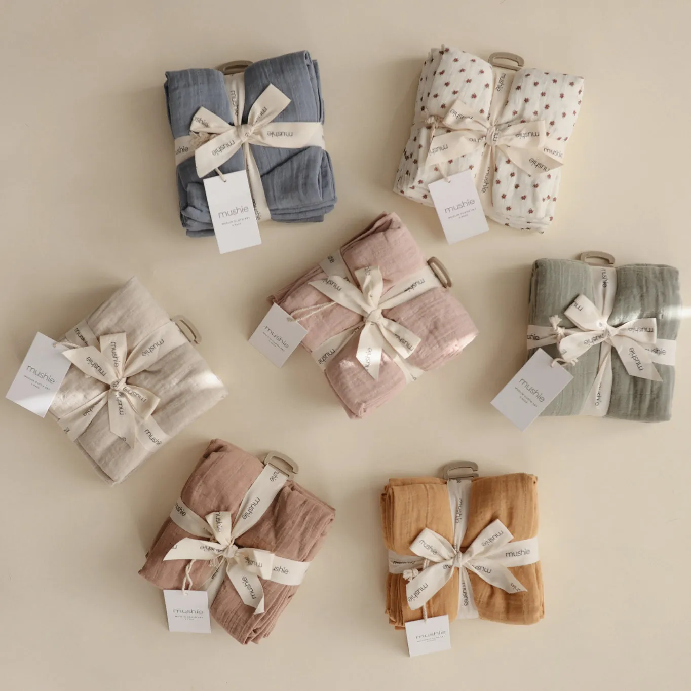 Muslin Cloths 3-Pack (Tradewinds)