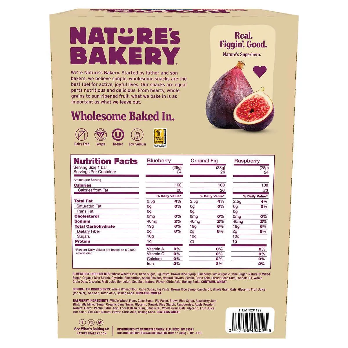 Nature's Bakery Fig Bar
