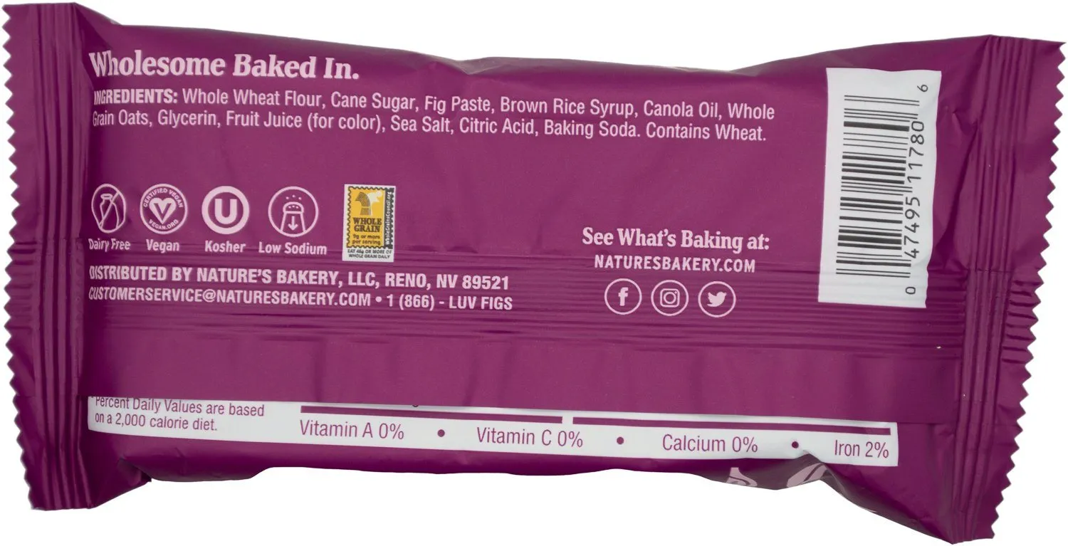 Nature's Bakery Fig Bar