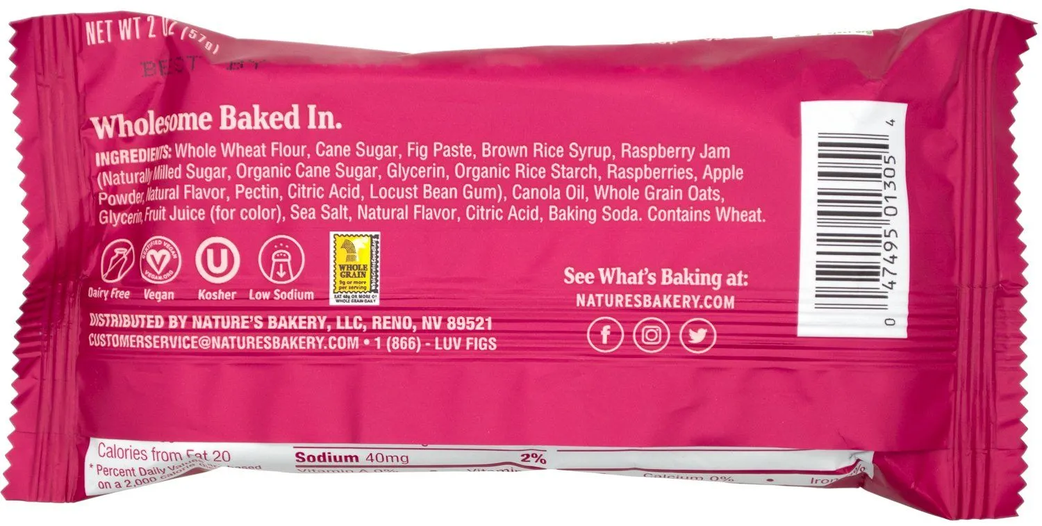 Nature's Bakery Fig Bar