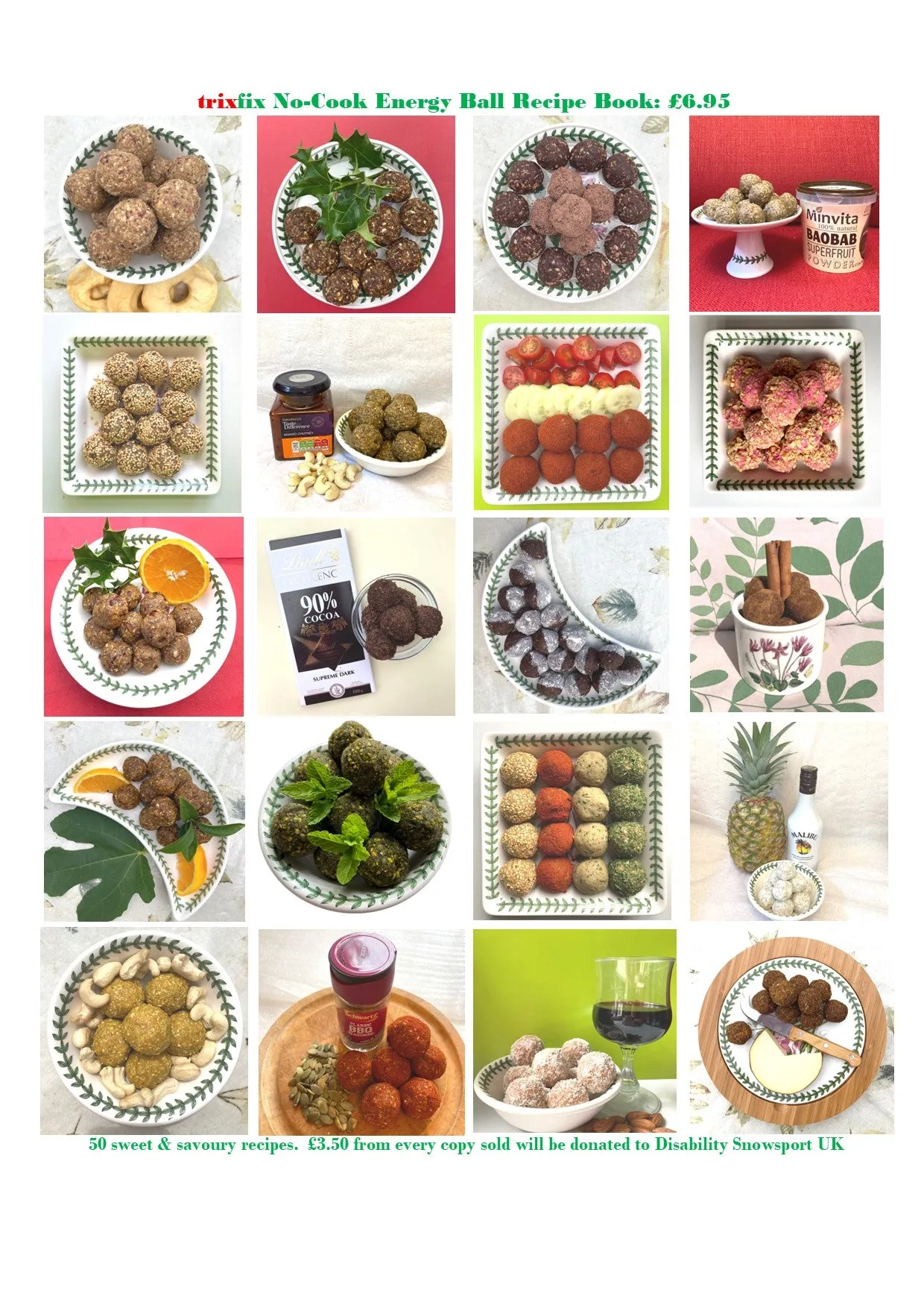 No-Cook Energy-Ball Recipe Book