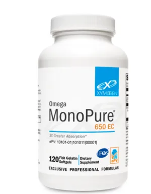Omega Monopure 650 EC Fish Oil - 120 smaller capsules